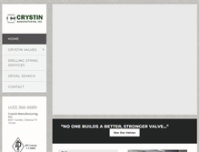 Tablet Screenshot of crystin.com
